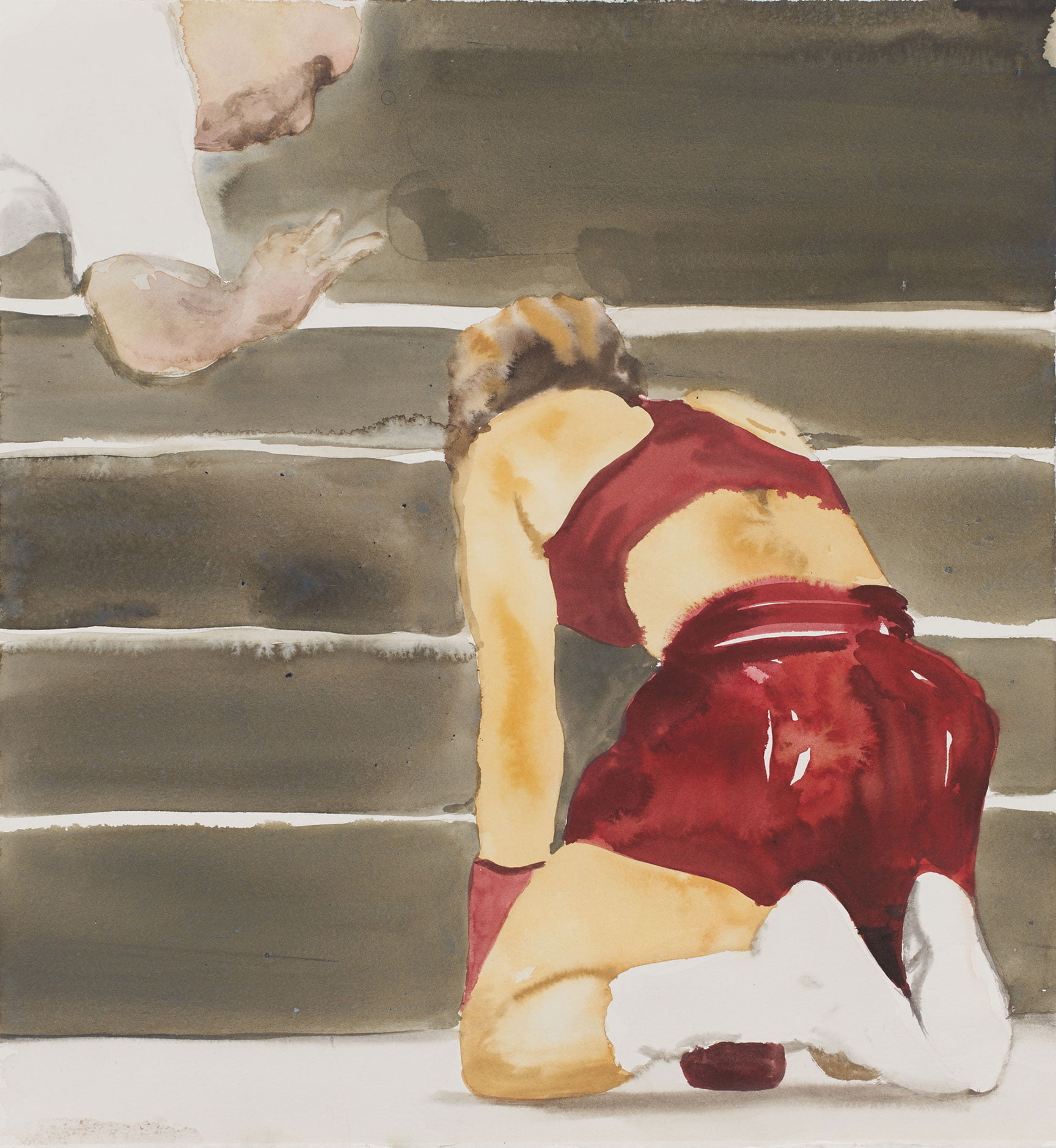 Fiona McMonagle: Where the subtlety of watercolour and toughness of sports  intersect