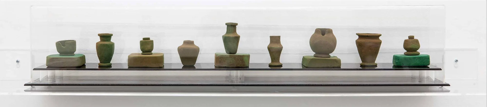Catherine Bell. Crematorium vessels 2012–13. © the artist, courtesy the artist and Sutton Gallery, Melbourne. Photo: Andrew Curtis.