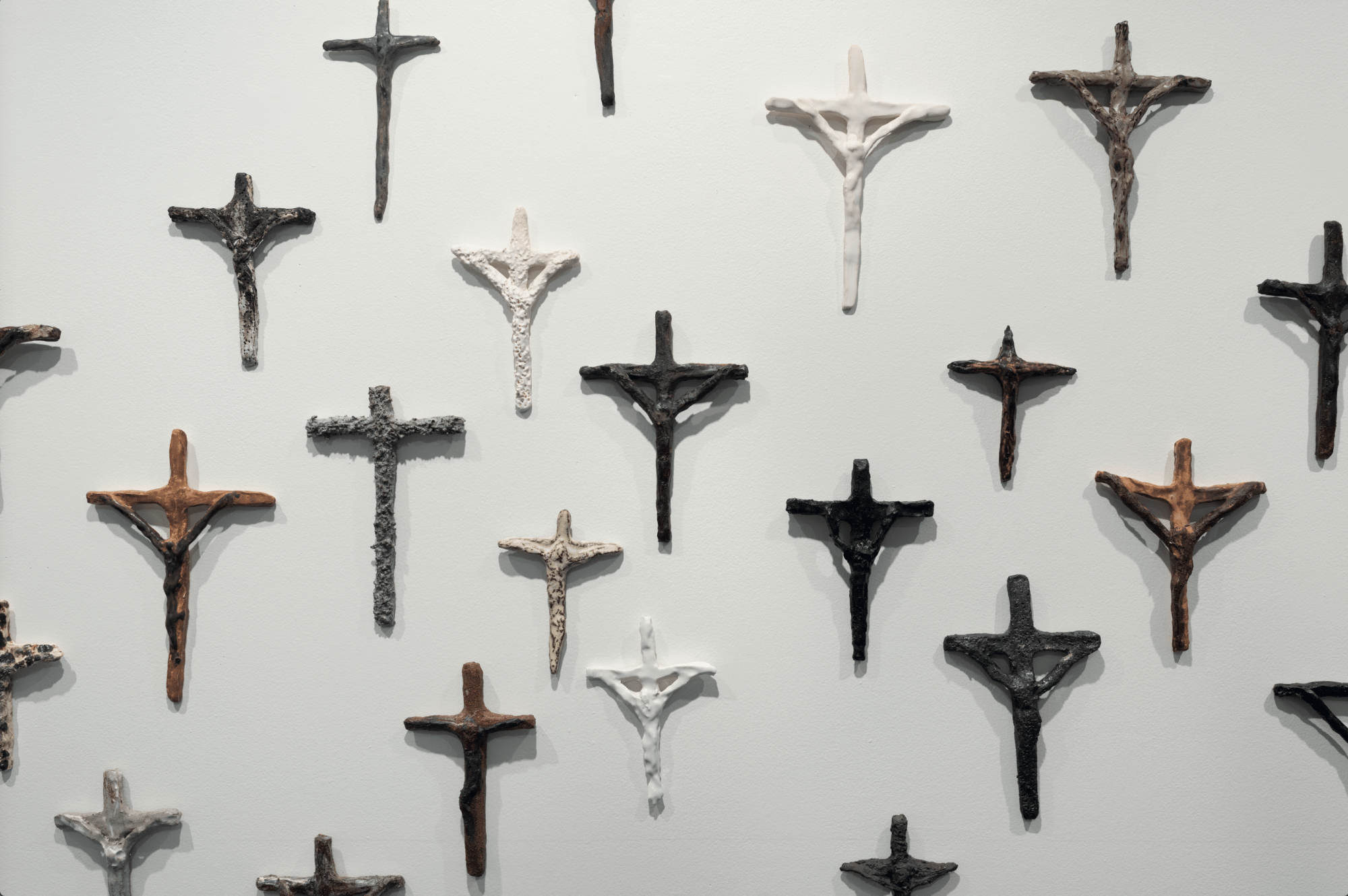 Richard Lewer
Crucifixes (detail) 2018