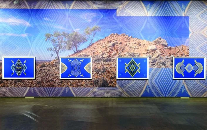 Kent Morris - Barkindji Blue Sky - Ancestral Connections #11