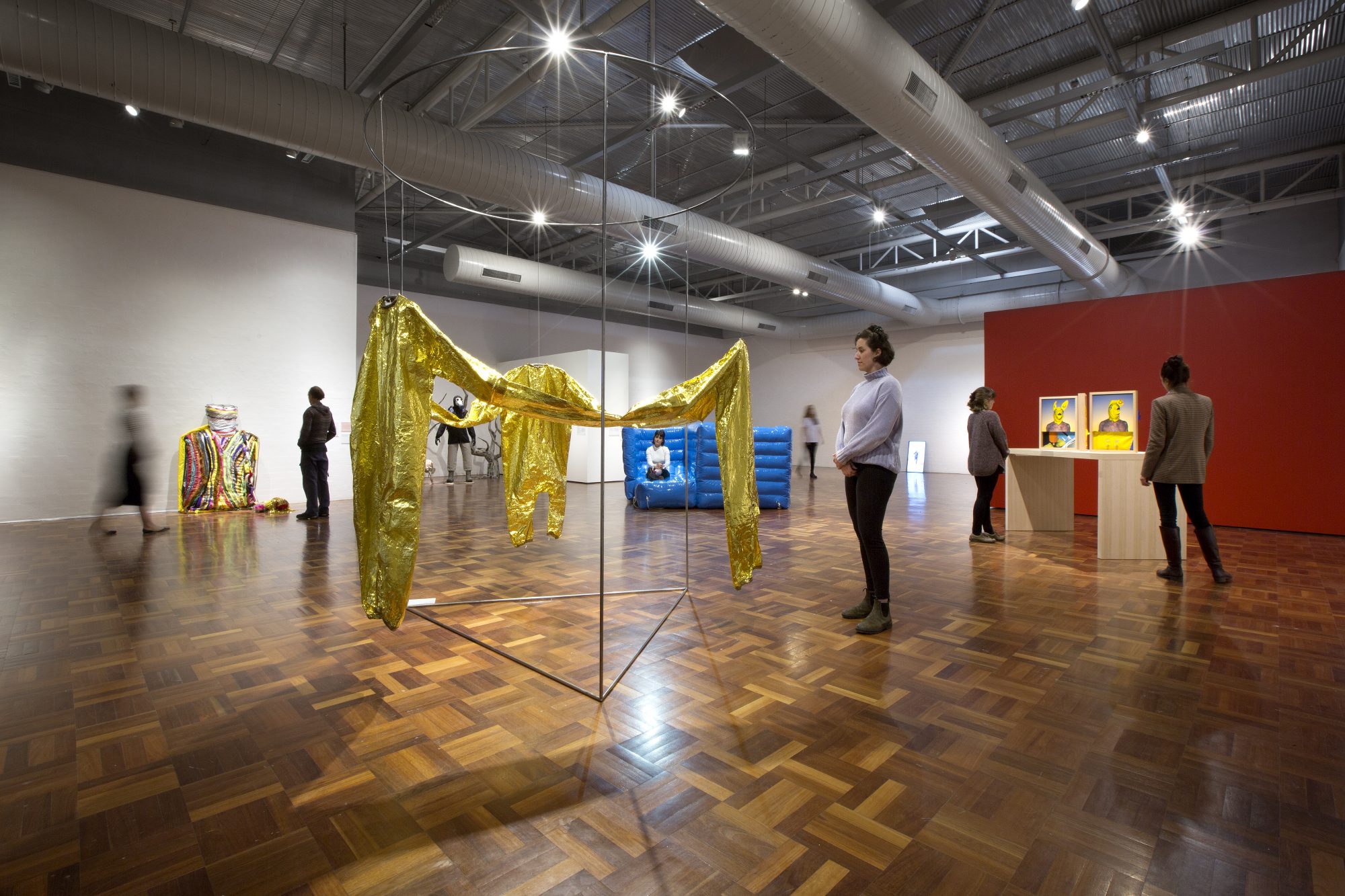 Installation view: Conflated ANU School of Art & Design Gallery, 2022 Photograph: David Paterson